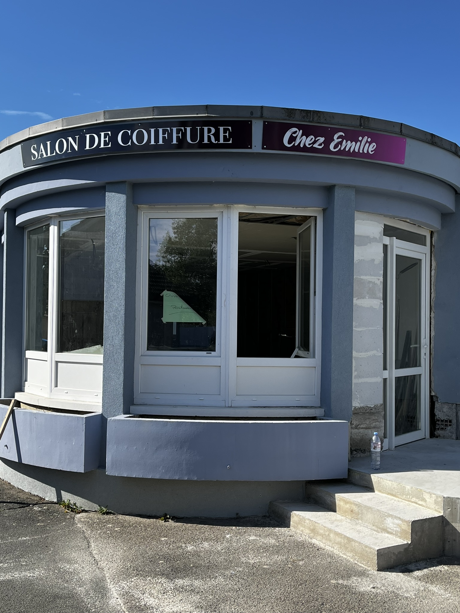 Panneau salon de coiffure